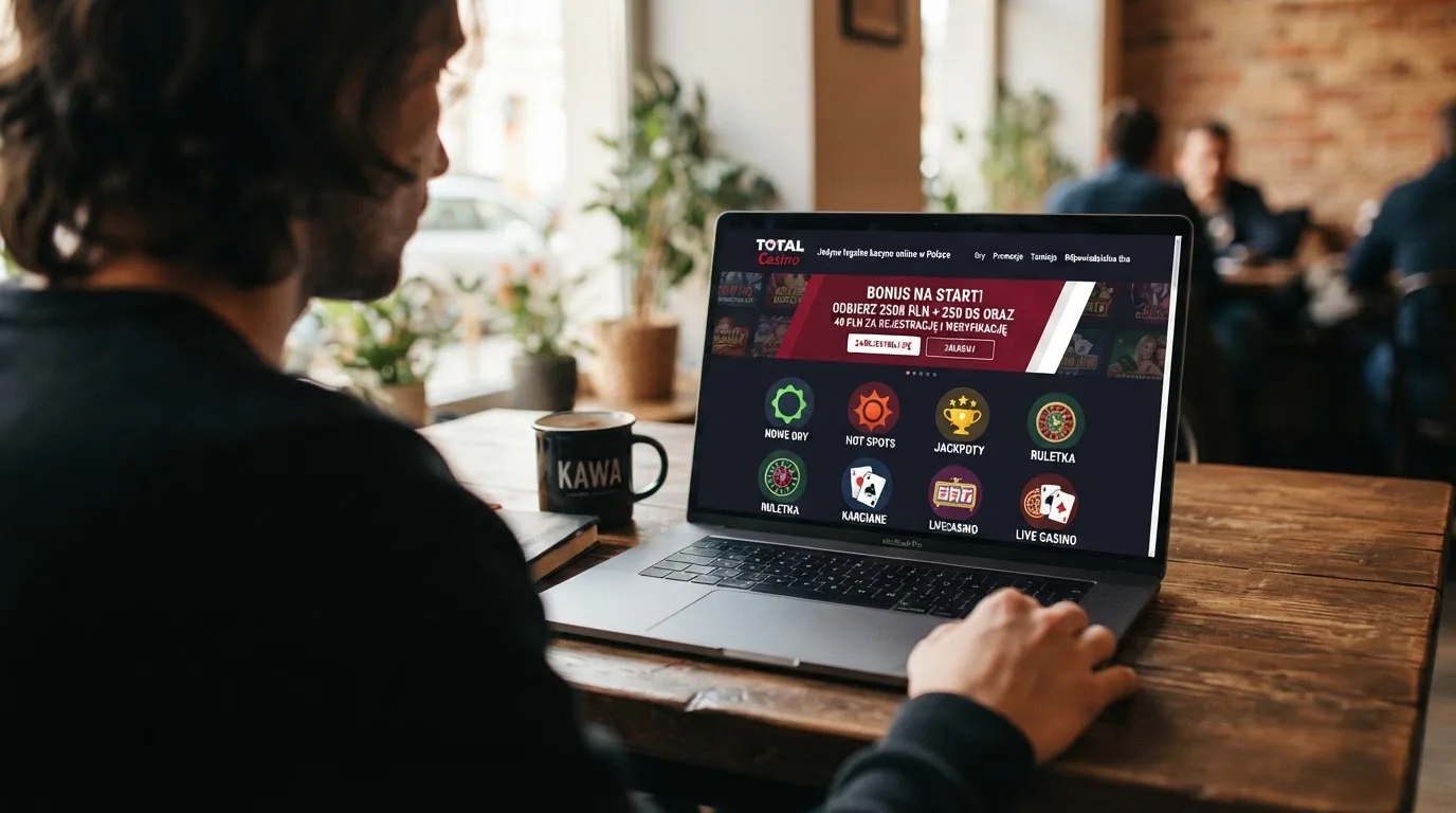 Strona główna oficjalnego serwisu jedynego legalnego kasyna internetowego w Polsce